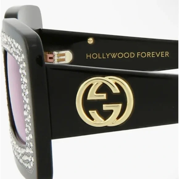 🔥🔥GUCCI🔥🔥 
49mm Special Edition Crystal
Square Sunglasses - Picture 4 of 10